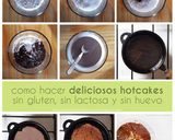 Foto del paso 1 de la receta: Hotcakes o Pancakes de chocolate SIN GLUTEN, SIN LACTOSA y SIN HUEVO