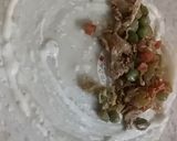 A picture of step 5 of Chicken and vege roll.