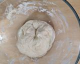 A picture of step 3 of Mozzarella and chorizo tear and share bread.
