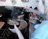 A picture of step 5 of Fall River Chow Mein Sandwich.