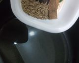 A picture of step 1 of Qeema Palak !.