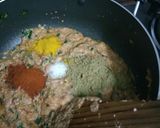 A picture of step 9 of Kadai Paneer.