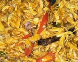 Foto langkah ke 5 dari resep Nasi bakar ayam rica.