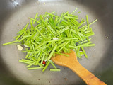 沙茶牛肉炒空心菜