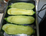 Foto del paso 5 de la receta: Zapallo italiano Relleno Vegetariano