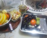 A picture of step 6 of Healthy desert mix.