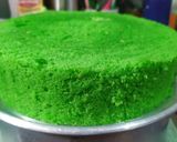 Foto langkah ke 8 dari resep Bolu Pandan Kukus Fiber Creme.