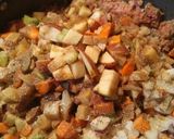A picture of step 3 of Hotwater Crust Beef and Pork Pie.