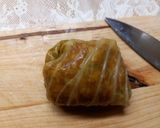 Töltött káposzta sütőben készítve recept fázis 10 fotója
