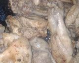 A picture of step 2 of Steam Chicken.