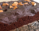 Foto del paso 5 de la receta: Pastel húmedo de choco-banana, sin harina, sin azúcar, sin lácteos, en microondas