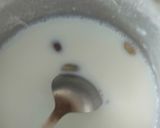 A picture of step 6 of Ras malai.