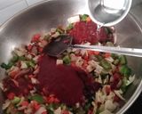 A picture of step 6 of Paneer Chilli(gravy).