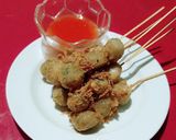 Foto langkah ke 11 dari resep Cilok Goreng Telur.