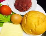 Hình bước làm 1 của món Hamburger Bò+Trứng+Phô Mai🍔