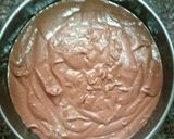 A picture of step 6 of Eggless Jowar chocolate cake.