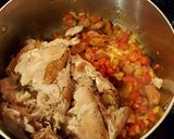 A picture of step 5 of Dirty Red Beans and Rice.