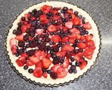 A picture of step 5 of Fruit kuchen.