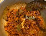 A picture of step 2 of Mutton Biryani.