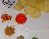A picture of step 1 of Chutney walai samosai.