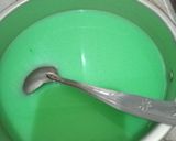 Foto langkah ke 2 dari resep Puding lumut coklat.