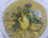 A picture of step 6 of Mint and cashewnut chicken.