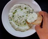 A picture of step 4 of Tzatziki.