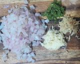 A picture of step 2 of Veg Seekh Kebab.