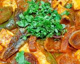 কড়াই পনির(Kadhai Paneer recipe in bengali) রেসিপির ধাপ 7 ছবি