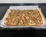 Foto del paso 5 de la receta: Pizza de cebolla y champiñones