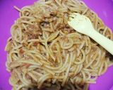 Foto langkah ke 5 dari resep Spaghetti mushrooms cornet creamy.