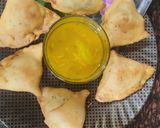 आलू मटर समोसा (aloo matar samosa recipe in Hindi) रेसिपी चरण 3 फोटो