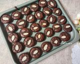 Foto langkah ke 5 dari resep Mini Cup Brownies Cookies.