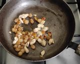 A picture of step 2 of Nei choru (ghee rice).