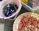 Foto langkah ke 4 dari resep Nasi Goreng Nanas Bunga Telang.