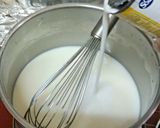 A picture of step 13 of Coconut Custard Pie.