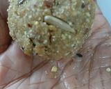 A picture of step 8 of Jaggery laddo.