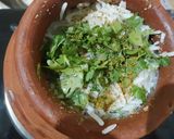 A picture of step 12 of Veg mataka biryani.