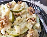 Foto del paso 4 de la receta: Ensalada de pasta con pera, emmental y nueces