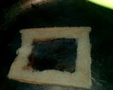 A picture of step 5 of Veggie French toast.