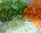 A picture of step 2 of Veg Seekh Kebab.