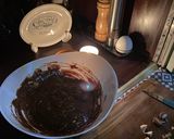 A picture of step 2 of Double chocolate banana cupcake.