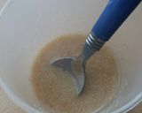 A picture of step 4 of Vickys Syrup Loaf Cake, GF DF EF SF NF.