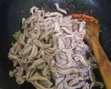 Foto langkah ke 4 dari resep Oseng Usus Ayam Pedas.