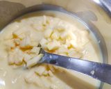 A picture of step 4 of Apple Custard Salad.