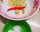 Hình bước làm 1 của món Cá mó chiên muối sả