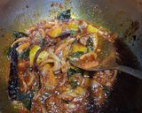 A picture of step 6 of Sambhar with idli.