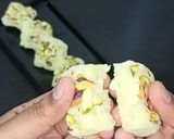 A picture of step 7 of Milk powder burfi | How to make burfi | Burfi in 15 minutes.