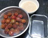 Hình bước làm 1 của món Siro mận