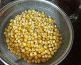 A picture of step 1 of Spicy Corn Chaat.